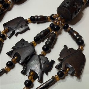 Craft lot elephant star dangle bead bag charm curtain holder art design harvest